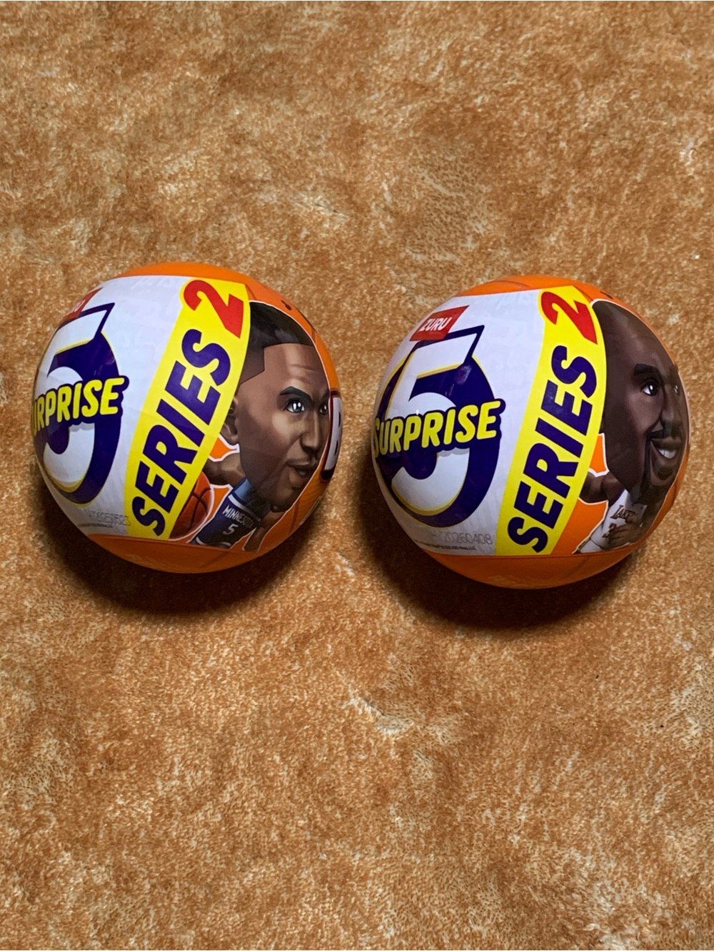 Series 2 Orange Surprise NBA Ballers Blind Balls - Pack of 2